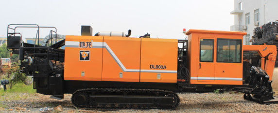 Hydraulic horizontal directional drilling machine 80T cable laying equipment DL800A for trenchless drilling