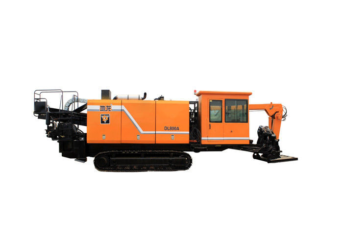 Hydraulic 80t Crawler Drilling Rig For Underground Pipe Laying , Air Cooling System