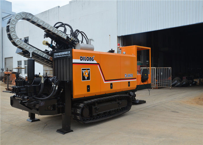Rubber Crawler Type HDD Underground Boring Machine , Hdd Directional Drilling